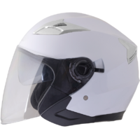 SHIRO PRILBA SH-451 BIELA LESKLÁ